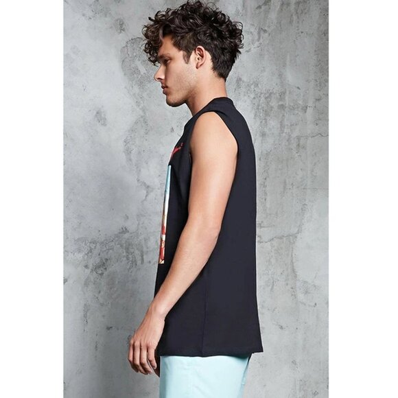 Official  Baywatch TV-Show Cast Graphic Black Tank Top Muscle Tee size XS - Picture 3 of 6